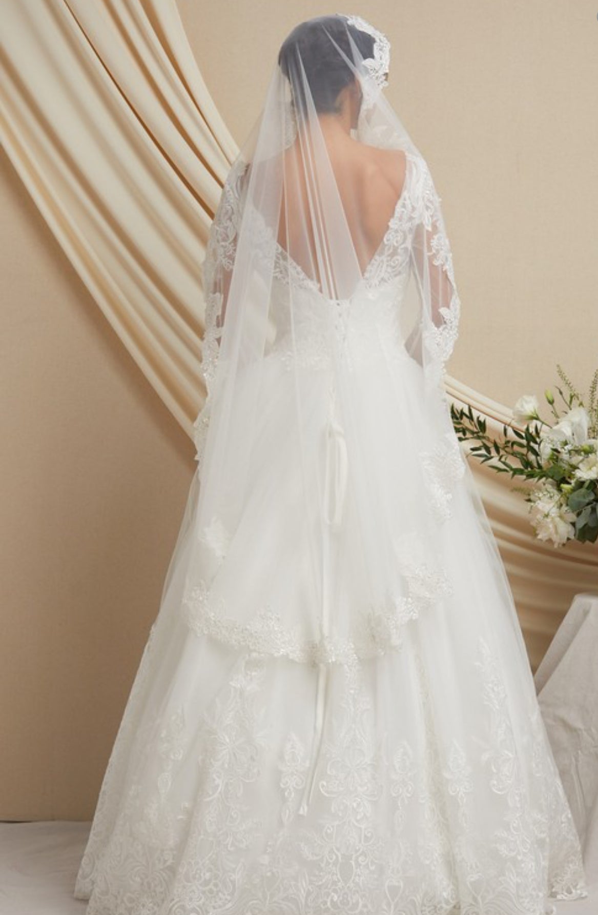 Full-Length Bridal Veil